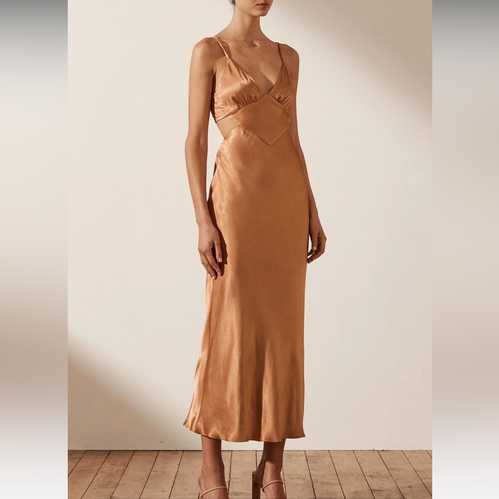 Shona Joy La Lune Midi Dress
